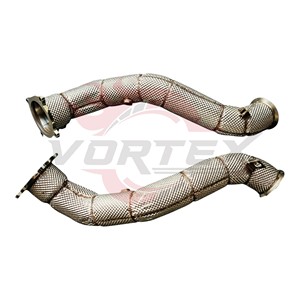 ท่อไอเสียแบบ Vortex Heat Shielded สำหรับ 720S 4.0T V8 สแตนเลสสตีล ท่อแข่งประสิทธิภาพสูง - Product Image 2