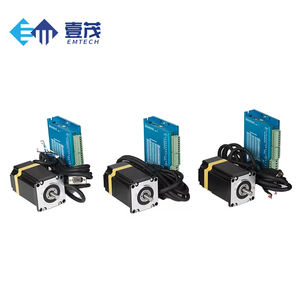 มอเตอร์สเต็ปเปอร์แบบวงปิด Emtech Hybrid NEMA 23 ใช้ไฟฟ้ากระแสตรง พร้อมไดรเวอร์ แรงบิด 1 นิวตันเมตร 1.2 นิวตันเมตร 2.2 นิวตันเมตร - Product Image 1