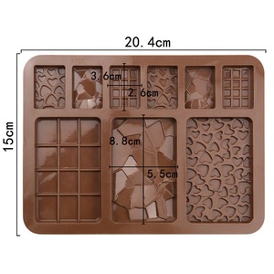 Molde de Silicona Personalizado CARATTE para Pasteles y Barras de <span class=keywords><strong>Chocolate</strong></span> - Product Image 3