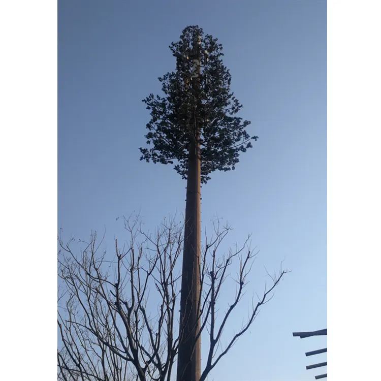 Diskon Besar Tanaman Buatan Kamuflase Pohon Pinus Menara Telekomunikasi 20M 25M 30M 35M 40M 45M 50M 55M 60Meter