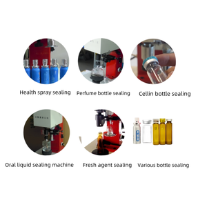 Máquina taponadora de botellas al por mayor, máquina taponadora de botellas de líquido Oral pequeña de escritorio semiautomática - Product Image 5