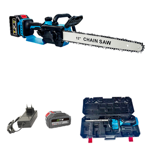 DTWA2-0016 Factory Sales 12IN Brushless Chain <b>Saw</b> Ms Power Drums DIY Battery OEM Wood Log Pole Chainsaws DTWA2-0016 Two 6000 MAh - Product Image 1