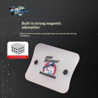 MoxB Raclette magnétique à double lame pour film de protection de peinture (PPF) automobile, à dureté moyenne, pour film de protection de peinture invisible (PPF) et pour l'élimination de l'eau, Chine