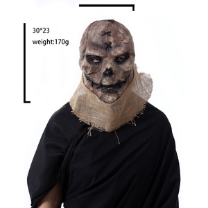 Máscara de Látex de Zombie para Halloween, Accesorio de Decoración para Fiestas de Disfraces para Adultos, <span class=keywords><strong>Terror</strong></span>, Cara Completa, Hecha a Mano - Product Image 6