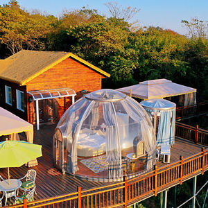 3m 3,5 m 4m 4,5 m 5,3 m unzerbrechliche Polycarbonat-Dachbahn Kuppel Oberlicht Polycarbonat Kuppel haus für Camping geodätische Kuppel - Product Image 3