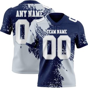 Camiseta de Fútbol Personalizada con Estilo Degradado Sublimado, Cuello en V, Absorbente de Humedad, Uniformes de Práctica Unisex para Hombres y Mujeres - Product Image 1