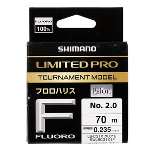 Alto rendimiento 70m Limitedpro Tournament Fluorocarbon Fishing Line Japanese 2017 para flotar en arroyos lagos ríos - Product Image 1