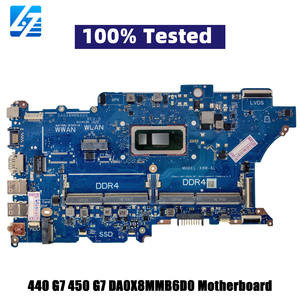 DA0X8MMB6D0 carte mère d'ordinateur portable pour <span class=keywords><strong>HP</strong></span> ProBook 440 <span class=keywords><strong>G7</strong></span> <span class=keywords><strong>450</strong></span> <span class=keywords><strong>G7</strong></span> avec I3 I5 I7 10th Gen CPU L78085-601 L78083-601 100% entièrement testé - Product Image 1