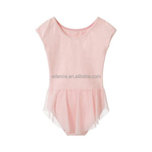 Robes de <span class=keywords><strong>danse</strong></span> à nœuds, vêtements de scène pour danseurs, nouveau design à manches courtes pour filles, <span class=keywords><strong>justaucorps</strong></span> de ballet, <span class=keywords><strong>justaucorps</strong></span> de gymnastique pour enfants - Product Image 3