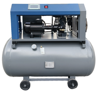 Compresseur d'air industriel électrique triphasé à vis, bloc compresseur 7,5 kW 10 CV 8 bars 10 bars, vitesse fixe pour machines générales