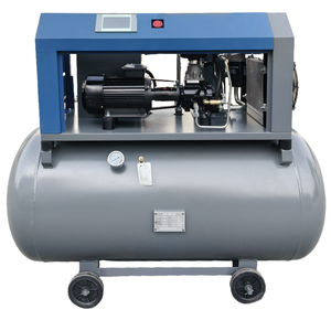 Compressore d'Aria a Vite Industriale Tre-in-Uno 7,5kW 10HP 8Bar 10Bar Trifase a Velocità Fissa per Macchinari Generali - Product Image 6