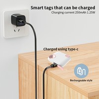 Traceur intelligent GPS RSH Type C rechargeable Google Find My Device Find Hub pour Android
