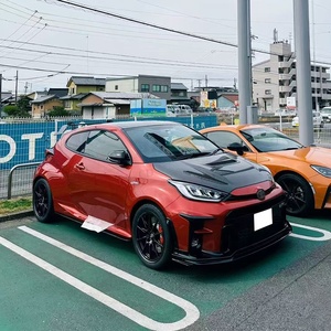 Capot de moteur en fibre de carbone style VRS pour Toyota <span class=keywords><strong>GR</strong></span> pour Yaris Mxpa12 Gxpa16 2020-2023 Capot avant Capot Vent Bodykit État neuf - Product Image 4