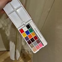 Palette de 18 couleurs primaires pour le nail art, gel de transfert en forme de fleur, gel ombré Pat Pat pour usage en salon