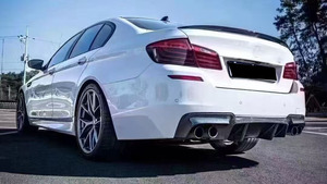 Difusor trasero de fibra de carbono para BMW Serie 5 <span class=keywords><strong>F10</strong></span>, BMW Serie 5 <span class=keywords><strong>F10</strong></span> M Sport <span class=keywords><strong>523i</strong></span>, 520d, 535, 520, años 2010-2016. - Product Image 3
