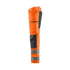 BLAKLADER - 158518115396D84 <b>Hi</b>-<b>Vis</b> trousers with stretch <b>Orange</b>/Mid grey - EAN 7330509774083 <b>HI</b>-<b>VIS</b> WORKWEAR - Product Image 5