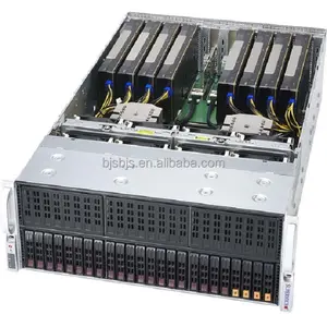 Original Supermicro Server 4124gs Tnr 2 Cpu Eight Routes Amd Ep Yc Gpu System Deep Learning Computing Rack Server