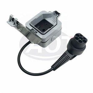 Nuovo Adattatore per Caricabatterie EV AOTAI <span class=keywords><strong>Tipo</strong></span> 2 Maschio 16A Monofase-1 <span class=keywords><strong>Tipo</strong></span> M Presa Sudafricana con Cavo da <span class=keywords><strong>0</strong></span>,5M - Product Image 6