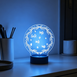 Corporate Gift Souvenir Rechargeable <b>LED</b> Night <b>Light</b> Marker Board Message Board with Pen Children Night <b>Light</b> Gift - Product Image 2