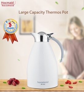 <span class=keywords><strong>Carafe</strong></span> Thermique Commerciale Noble pour Café et Thé Hocomaid 1.5L 2.0L en Acier Inoxydable 304 Isolée sous Vide pour Buffet et Banquet – Garantie 5 Ans - Product Image 5