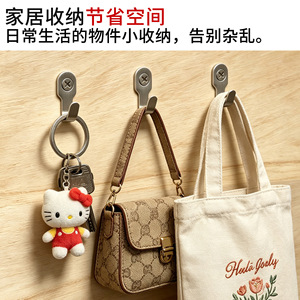 Stainless Steel Single <b>Hook</b> Wall Mounted Coat <b>Hook</b> For Home <b>Kitchen</b> Bathroom Use - Product Image 4