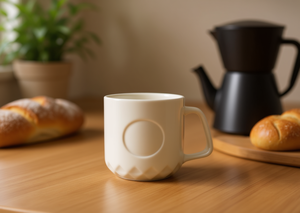 Tazza in Ceramica 480ml Opaca dal Design Minimalista per Uso Domestico - Product Image 2