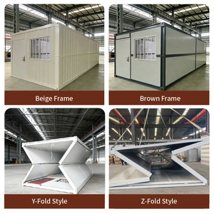 <span class=keywords><strong>Casa</strong></span> Contenedor Plegable <span class=keywords><strong>de</strong></span> 20 pies Lista para Enviar, Casas Prefabricadas <span class=keywords><strong>de</strong></span> Lujo Tipo Z, Oficina Móvil Plegable en Contenedor con Instalación Rápida - Product Image 6