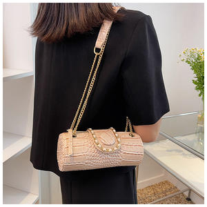 Nouveau sac à bandoulière à chaîne de haute qualité sac à bandoulière à cylindre pour femmes - Product Image 5