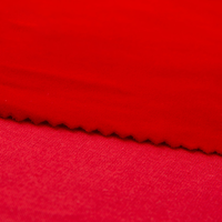 Tissu en velours floqué en nylon pour boîte cadeau, doublure de boîte à bijoux, 54 pouces, 50 yards, couleur personnalisée, OEM