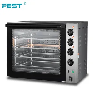 Single Deck Fest Elektrische Oven 60l Commerciële Roterende Pizza Bakkerij Oven Prijzen 60 Liter Broodrooster Ovens Magnetron 60l