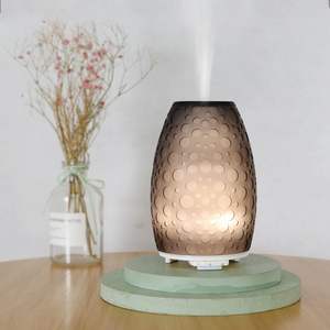 Nouvel humidificateur d'air 120 ml, diffuseur d'huiles essentielles à pois en résine, diffuseur d'arômes ultrasonique pour usage domestique et commercial - Product Image 2