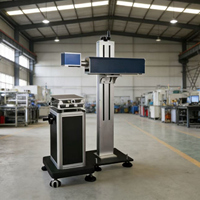Graveur laser UV à colonne pour emballages alimentaires, refroidissement par eau, facile à utiliser, avec contrôle EZCAD