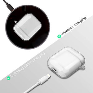 מחיר סיטונאי 1.5 מ "מ סופר רזה מארז מגן רך עבור pairpods pro 3 <span class=keywords><strong>4</strong></span> מקרי סיליקון עבור אפלים תפוחים 3 צלול נרתיק - Product Image 3