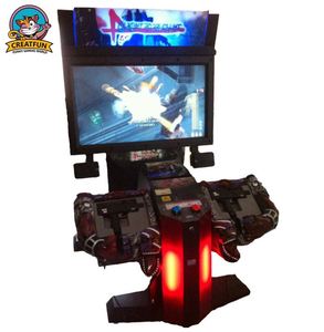 Machine de tir à monnayeur pour jeux d'arcade, Aliens 2 joueurs, jeux de combat à pistolets à air comprimé, Creatfun 110V/220V - Product Image 4