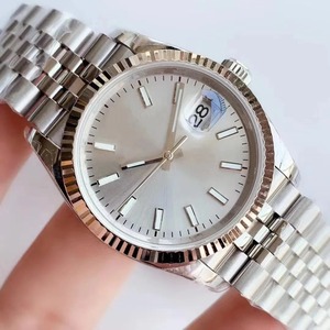 Reloj de Cristal de Zafiro Luminoso de Alta Calidad, 41 mm, VS Factory V2, Acero 904L, Movimiento Mecánico ETA, Esfera Azul Romana, Visualización de Fecha - Product Image 4