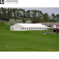 Carpa de Marquesina con Marco de Aluminio en Oferta, 10x30m y 20x30m, para Fiestas al Aire Libre, Eventos y Bodas