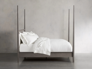 Ensemble de lit King Size de luxe contemporain, mobilier de chambre à coucher en bois massif avec un design moderne pour la maison, salon - Product Image 4