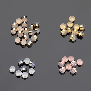 Brass Custom Personalized Logo Soft Silicone <strong>Earring</strong> <strong>Backs</strong> for Studs <strong>Silver</strong> Gold <strong>Earring</strong> Replacements Safety <strong>Earring</strong> <strong>Back</strong> - Product Image 1