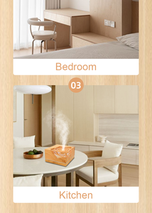 Diffuseur d'huiles essentielles 400ml, diffuseur d'aromathérapie de qualité supérieure, humidificateur à ultrasons, diffuseur de brume fraîche pour bureau à domicile - Product Image 6