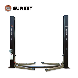 Elevador Hidráulico de Doble Cilindro de 3500 kg con Certificación <span class=keywords><strong>CE</strong></span> de HuaTong, Elevador de 2 Postes para Autos, Personalizable para Garaje - Product Image 1