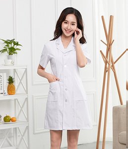 FUYI, abrigo blanco Unisex, manga larga, ropa de trabajo médica gruesa, médicos, <span class=keywords><strong>seguro</strong></span> laboral, laboratorio, farmacia, <span class=keywords><strong>seguro</strong></span> de invierno - Product Image 5