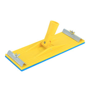 Support de papier abrasif pour ponceuse manuelle de 22 cm avec pinces métalliques, bloc de ponçage manuel pour bois, cloisons sèches, polissage du métal, <span class=keywords><strong>outil</strong></span> abrasif - Product Image 2