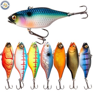 Señuelo artificial duro Vib Lure de 6 cm y 17 g, hundimiento variable, para pesca de lubina - Product Image 2