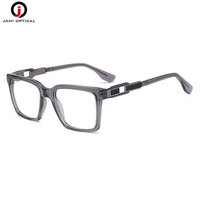 Montures de lunettes carrées classiques en acétate audacieuses pour hommes avec plaquettes de nez confortables – Vente en gros