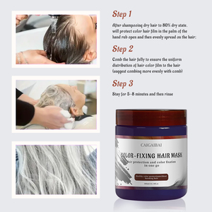 Tinte hidratante de la mejor calidad, cuidado del <span class=keywords><strong>cabello</strong></span>, Máscara protectora de Color gris, uso profesional en salón, tratamiento de Color <span class=keywords><strong>para</strong></span> <span class=keywords><strong>el</strong></span> <span class=keywords><strong>cabello</strong></span> - Product Image 6