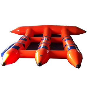 Jeux aquatiques gonflables de haute qualité, bateau banane pour <span class=keywords><strong>6</strong></span> personnes, en vente - Product Image 4