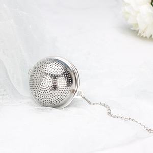 Colador de Té y Filtro de Café Ecológico de Metal, Infusor de Té de Acero Inoxidable con <span class=keywords><strong>Cadena</strong></span> - Product Image 3