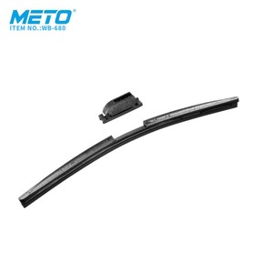 Spazzole Tergicristallo Morbide Nere Meto Quality 24+20 Pollici in Gomma Naturale per <span class=keywords><strong>Parabrezza</strong></span> Anteriore Compatibili con BMW X2 Audi A6 Tesla Garanzia 1 Anno - Product Image 3