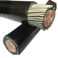 Kabel Kontrol Daya 600V 50 4 6 10mm2 2C 3C Konduktor Cu XLPE Terisolasi PVC Berselubung Terlindung Standar IEC