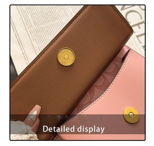 Thiết Kế Sang Trọng Của Phụ Nữ Chéo Cơ Thể Da Vai Túi Thời Trang Alligator Nửa Trăng Túi Xách Chuỗi Mới Nhất Màu Sắc Cổ Điển Cô Gái - Product Image 6